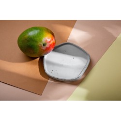 Dekoratyvus betoninis padėklas PLATO vidutinis