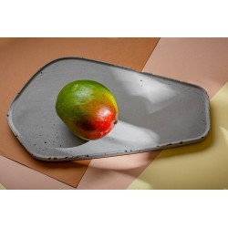 Dekoratyvus betoninis padėklas PLATO didelis